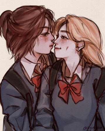 Colored Sketch Bust Up