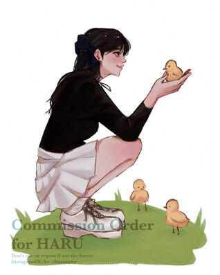 Colored Sketch - Full Body